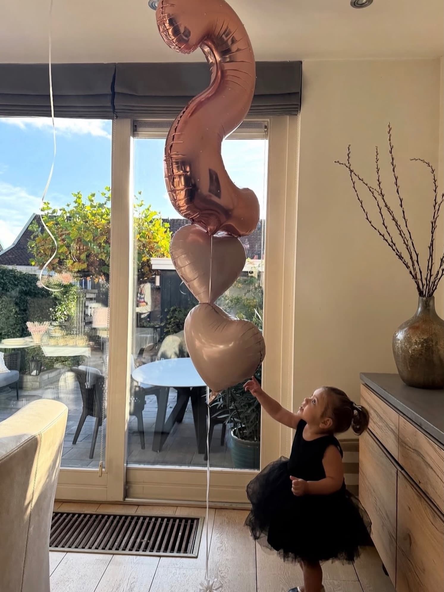 turning 2 in the Little Muse Dress 🖤